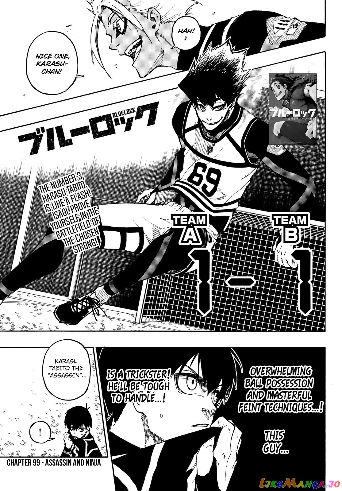 Blue Lock Chapter 99 image 01